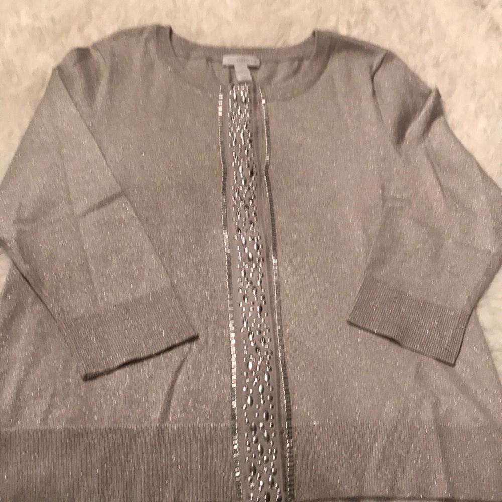 Silver Cardigan